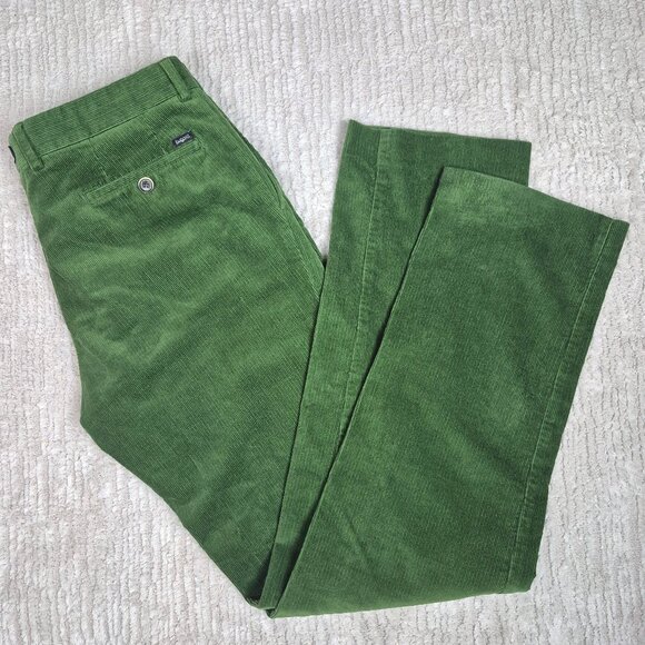 Bugatti 1040 Green Corduroy Pants Chino Style - Picture 1 of 16